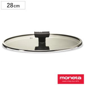 フライパン 蓋 28cm NOVA GLASS LID （ 鍋蓋 鍋 ふた フタ フラット ガラス蓋 ガラス製 耐熱 強化ガラス 28センチ ）｜livingut