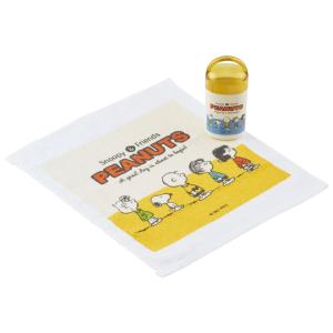 おしぼりセット 抗菌 ケース付 PEANUTS スヌーピー