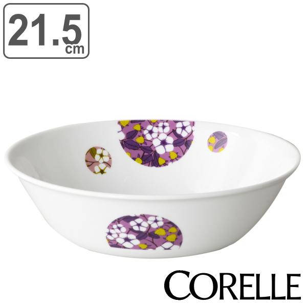 ボウル 21.5cm CORELLE コレール ボンボンフレール 強化ガラス （ 食洗機対応 電子レ...