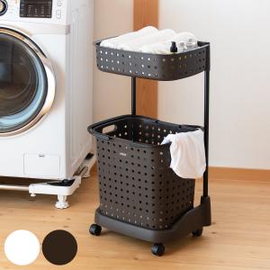 ランドリー収納 平和工業 クレバン322 ランドリーボックス2段