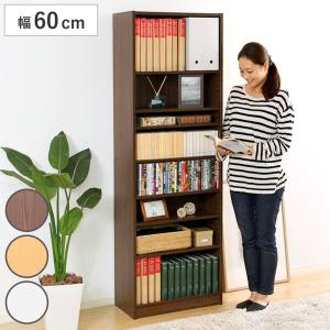本棚 木製 ブックシェルフ 強化棚板 日本製 幅87cm 高さ180cm （ 壁面