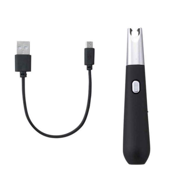 USB充電式 プラズマアークライター ミニ （ ライター 充電式 充電 可能 電子ライター 充電ライ...