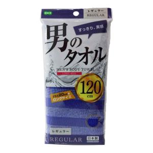 ボディタオル 泡立つ綿タオル レギュラー 120...の商品画像