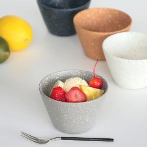 ボウル 11cm grano プラスチック （ 食洗機対応 電子レンジ対応 日本製 サラダボウル スープボウル ）｜リビングート ヤフー店