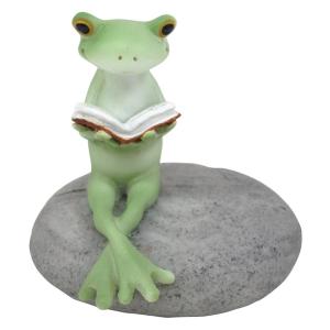 カエル 置物 スイカボートで出発 Copeau コポー グッズ 玄関 カエルの
