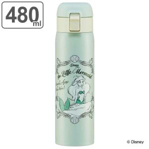 Disney（ディズニー） 水筒 480ml ステンレス 直飲み ワンタッチ 塔の