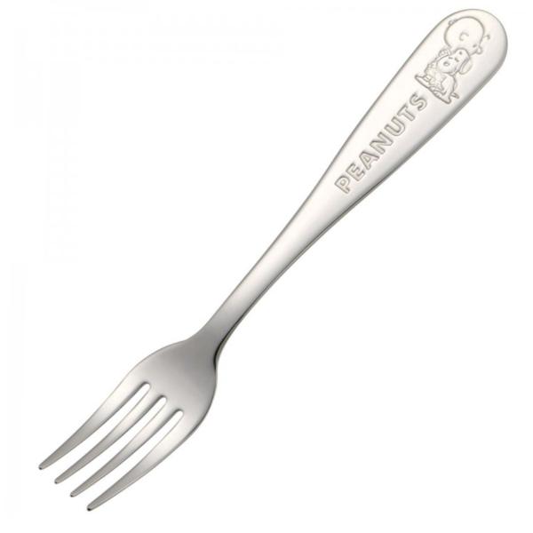 フォーク 18cm SNOOPY 刻印 ステンレス （ 食洗機対応 ケーキフォーク カトラリー ステ...