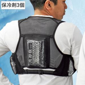日本緑十字社 ピタッと冷却ベスト 標準パッケージ フリーサイズ