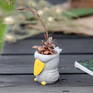 プランター 珍獣シリーズ ハシビロコウ （ 植木鉢 プラントポット