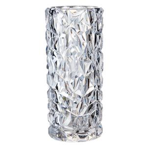 花瓶 割れないガラス PV円柱クリスタ 直径14×高さ32.3cm （ 花びん 花器 フラワーベース 丸 円柱 円筒 透明 割れない ）｜livingut