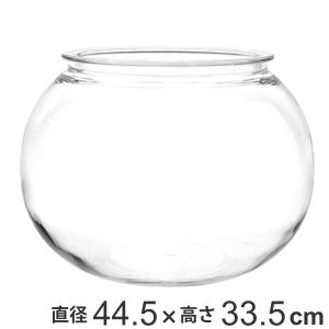 花瓶 割れないガラス PV球形 直径44.5×高さ33.5cm （ 花びん 花器 フラワーベース 球型 丸 鉢 透明 割れない ）｜livingut