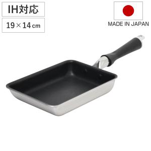 THERMOS（サーモス） 卵焼き器 13×18.5cm IH対応 深型 PFOAフリー