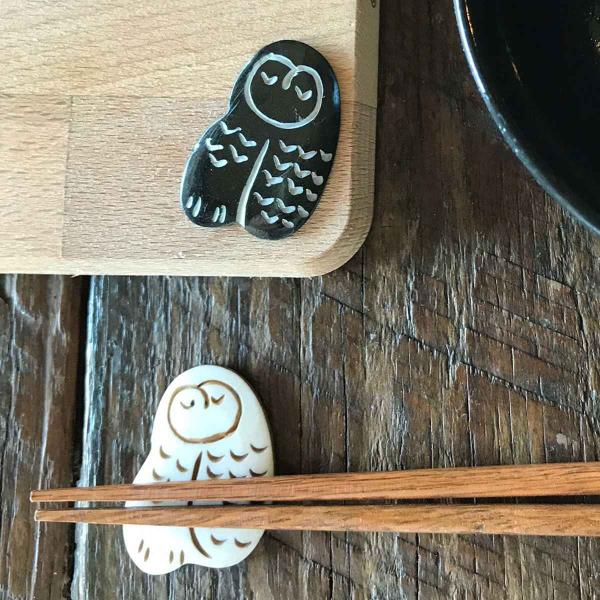 箸置き 4cm BONE オウル 水牛の骨 （ 箸置 箸おき はし置き はしおき カトラリーレスト ...