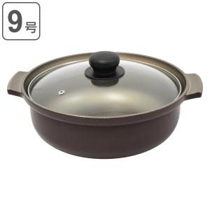 高木金属工業 季節鍋 27cm IH対応 ホーロー味わい鍋 平安 （ IH ガス火