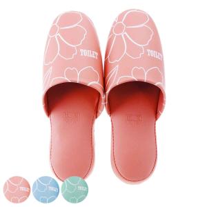 トイレスリッパ 拭けるスリッパ フラワー 25cm （ トイレ用スリッパ トイレ スリッパ 拭ける 男女 ）