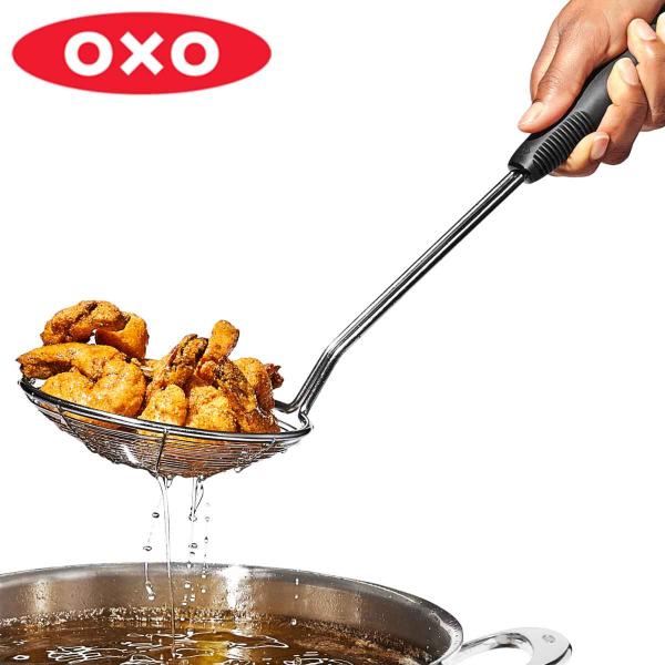 OXO ストレーナースクープ 食洗機対応 （ オクソー 穴あきおたま 穴あきレードル ストレーナー ...