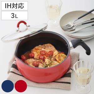 マルチパン L 3L IH対応 Tomay （ IH ガス火 直火 ih 対応 アルミ 蓋付き 片手なべ 天ぷら鍋 フライパン ）