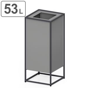 ゴミ箱 ミヅシマ工業 屋内用ゴミ箱 53L 10cm角穴 ノーマルタイプ 業務用