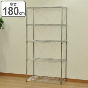 オープンラック 5段 フェミニン 姫系 アイアンフレーム 各段フレーム