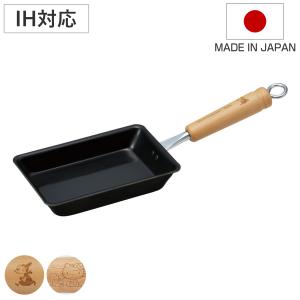 玉子焼き 10×16cm 鉄製 IH対応 ミニ （ ムーミン ミイ ハローキティ 卵焼き器 玉子焼き器 ガス火対応 キャラクター ）｜livingut