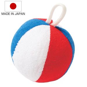 ボール トリコロールボール おもちゃ 赤ちゃん 日本製 （ 綿100％ 知育玩具 玩具 ぬいぐるみ ふわふわ 子供 子ども ベビー カラフル ソフト クッション ）