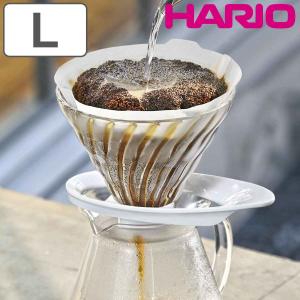 ハリオ 透過ドリッパー V60 1〜4杯用 耐熱ガラス VDGR-02-B （ HARIO 食洗機対応 ドリッパー コーヒー コーヒードリッパー ガラス製 日本製 ）