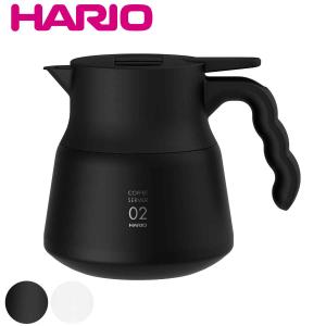 ハリオ ポット 保温ステンレスサーバー PLUS V60 600ml ステンレス VHSN-60 （ HARIO コーヒーポット コーヒーケトル ）｜livingut