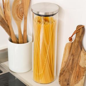 SALUS 保存容器 プレス キャニスター パスタ （ セイラス 密閉 ガラス