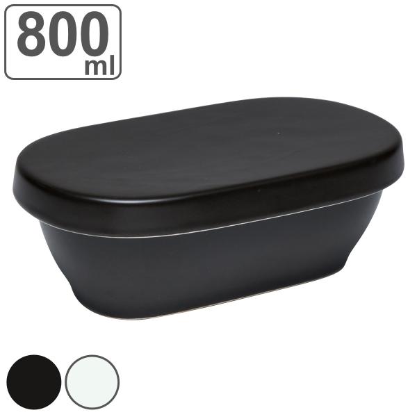おひつ オーバル型 800ml （ 日本製 陶器 電子レンジ対応 オーブン対応 お櫃 保存容器 おひ...
