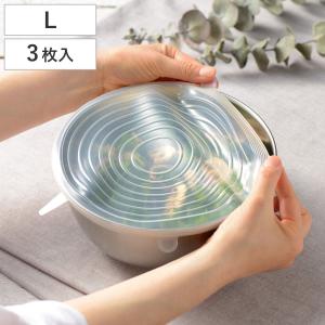 シリコンラップ L 3枚セット 丸型 ラクーニ ...の商品画像