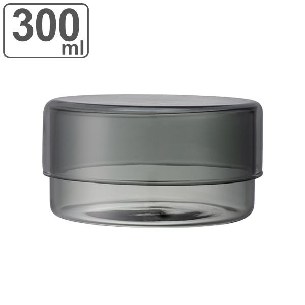 キントー 保存容器 300ml SCHALE ガラスケース 100×55mm スモーク （ KINT...