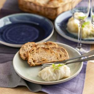 プレート 21cm BLOCK ブロック カレー&パスタ 陶器 美濃焼 同色4枚