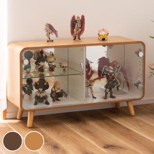 東谷 コレクションケース 棚 コレクションシェルフ ガラス シェルフ 4