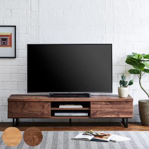 テレビ台 ローボード 天然木 レトロ調 Timber 幅150cm （ テレビラック