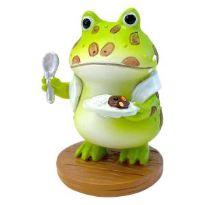置き物 ツノの親分 Copeau コポー （ カエル 置物 玄関 かえる 蛙