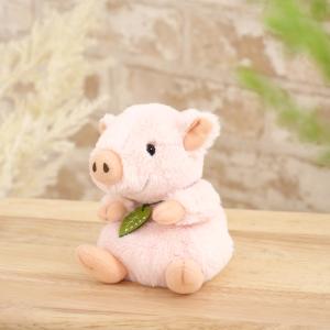 ぷーとん おでかけ ぬいぐるみ Sサイズ デニム ブタ 内藤デザイン研究