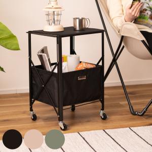 ランドリーバスケット 2段 ラタン 円形 キャスター付 籐家具 直径46cm