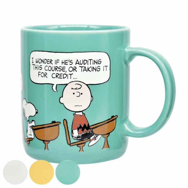 マグカップ 390ml PEANUTS スヌーピー 磁器 （ 食洗機対応 電子レンジ対応 カップ マ...