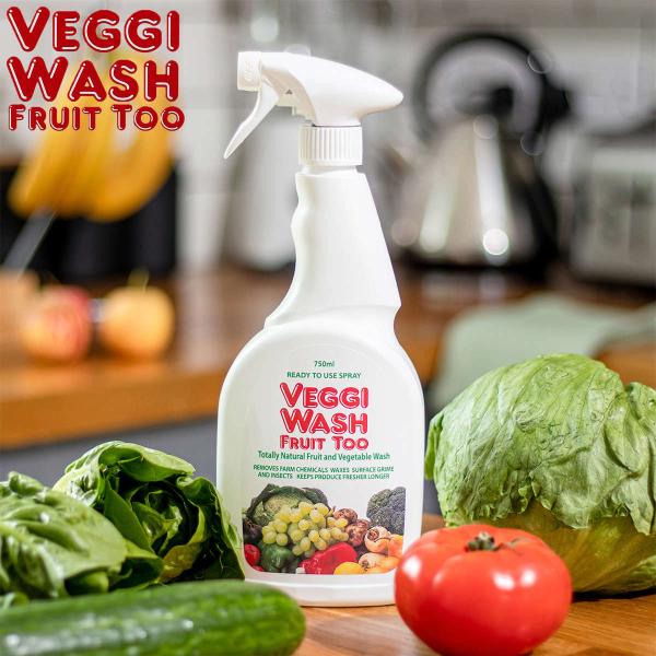 野菜洗い Veggi Wash Fruit Too スプレー 750ｍｌ 大容量 （ オーガニック ...