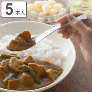 下村企販 TSUBAME スマートカレースプーン 5本組 スプーンセット