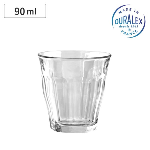デュラレックス コップ 90ml PICARDIE ピカルディ 強化ガラス （ 食洗機対応 電子レン...