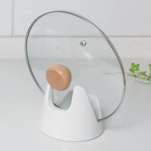 鍋蓋スタンド ブランキッチン 磁器製 （ 鍋フタスタンド 鍋ふたスタンド 鍋フタ立て 鍋蓋置き ふた置き 蓋置き 磁器 ）