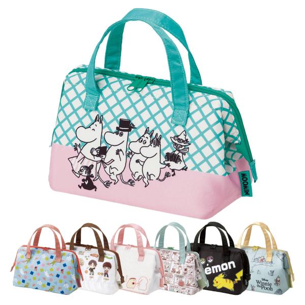 ランチバッグ がま口型ランチバッグ キャラクター （ スヌーピー ムーミン お文具といっしょ Tin...