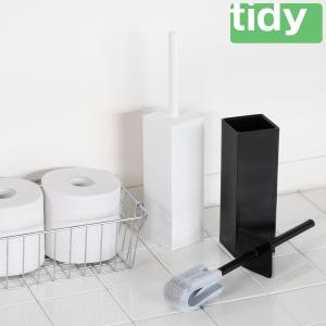 tidy トイレブラシ コンパクト ケース付き PlaTawa for toilet compact （ ティディ プラタワ フォートイレ シリコン 衛生的 ）