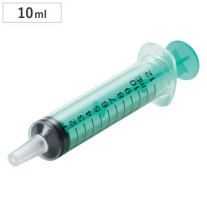 シリンジ 注入用注射器 10ml グリーン 老犬 介護用 ペット （ 注射器 ペット用 犬 猫 動物 えさやり 食事 薬 水やり 介護 ペット用品 ）