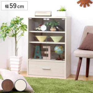 キャビネット ガラス扉 ディスプレイラック 扉付き コレクションラック