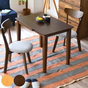 ダイニングテーブル 幅75cm アカシア無垢 ポッパー （ 2人掛け カフェ