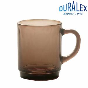 デュラレックス マグカップ 260ml SMOKE スモーク 強化ガラス （ 食洗機対応 電子レンジ対応 DURALEX 食器 マグ ガラス製 ）