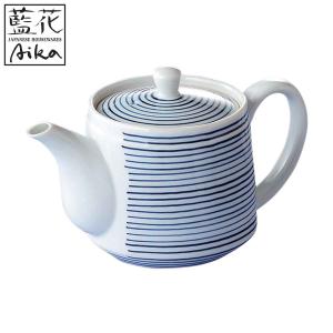 藍花 急須 800ml 古典染付 水玉 磁器 波佐見焼 （ きゅうす