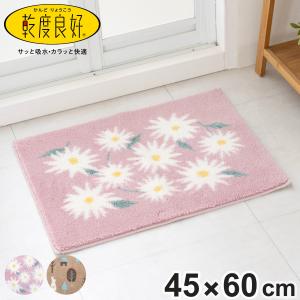 バスマット 乾度良好 45×60cm 速乾 （ お風呂マット マット 吸水 抗菌 防臭 洗濯OK ）｜livingut